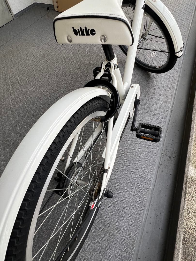 【6/10までに受け渡し希望】ブリヂストンビッケ22インチホワイト・白bikke