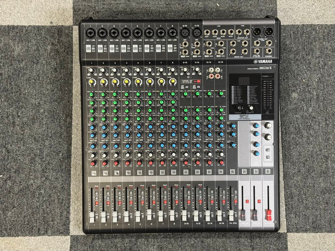動作良好 ヤマハ MG16X アナログミキサー