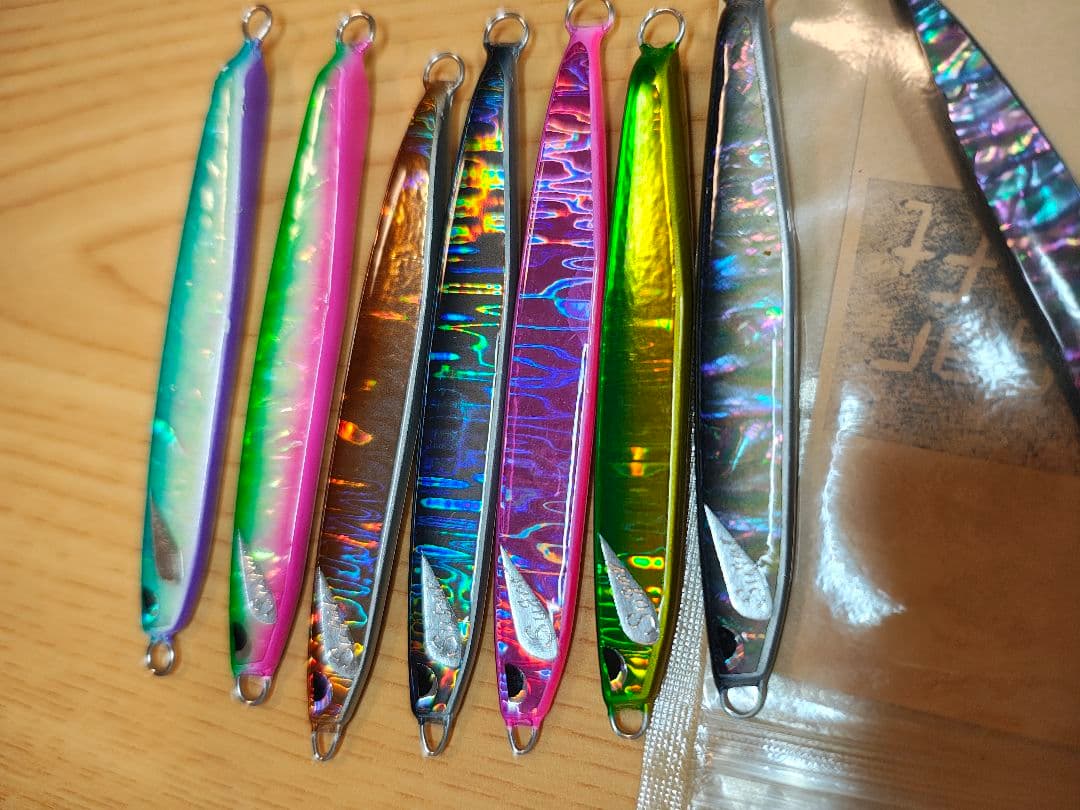 シュガークラフト　オリジン　メタルジグ 8個セット 海アメ海サクラマス