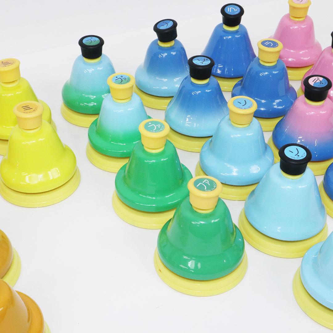 SUZUKI ベルハーモニー デスクタイプ スズキ ハンドベル 25音セット