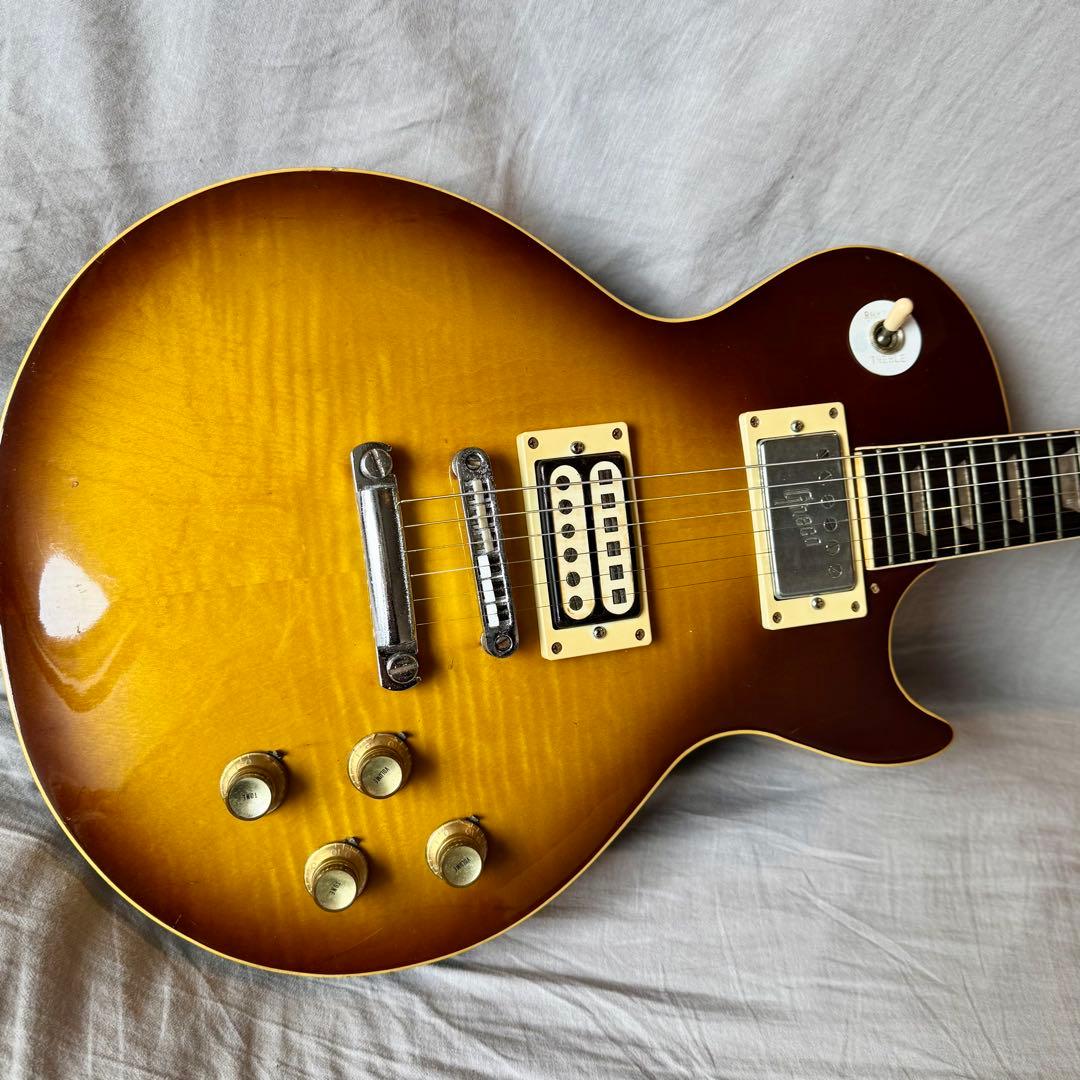 【希少】グレコレスポールEG420 フレイム杢 チェリーサンバースト1972年製