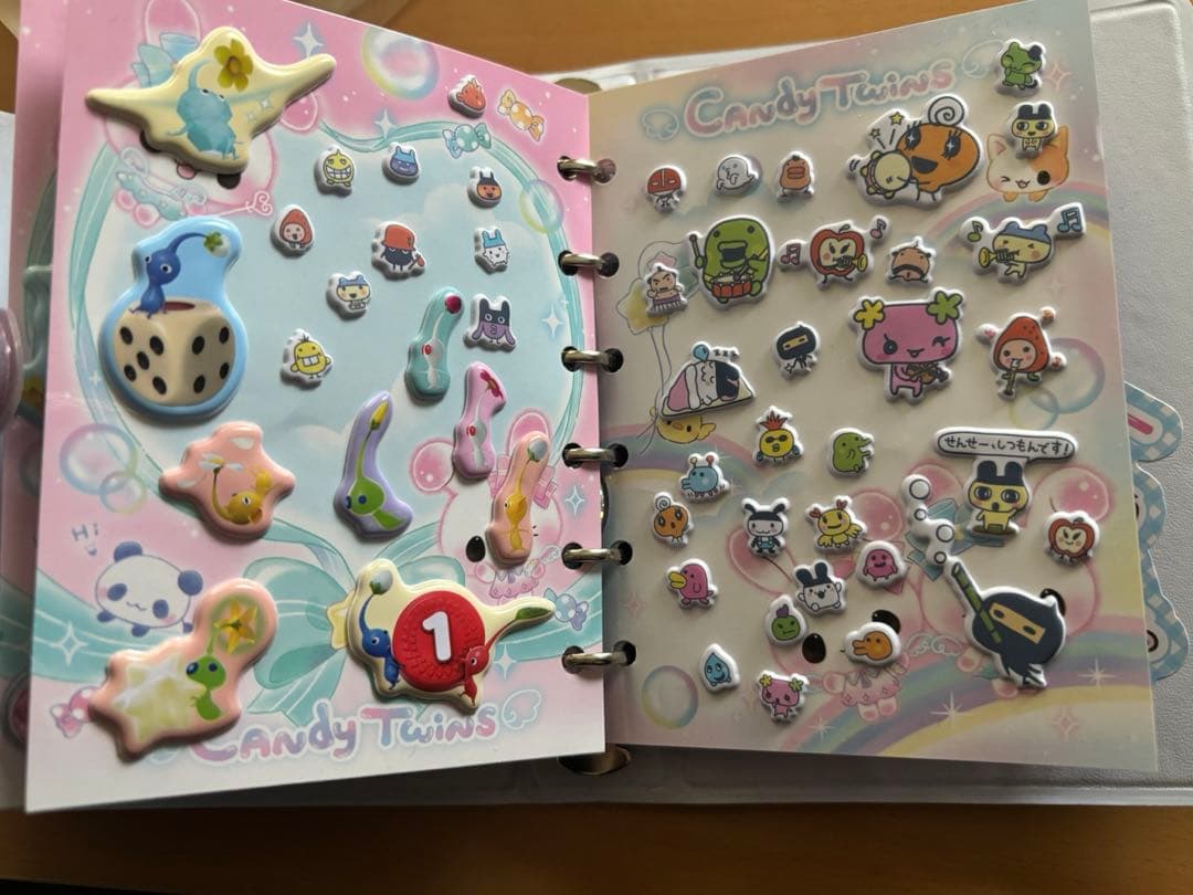 シール帳完成品 たまごっち しずくちゃん サンリオ