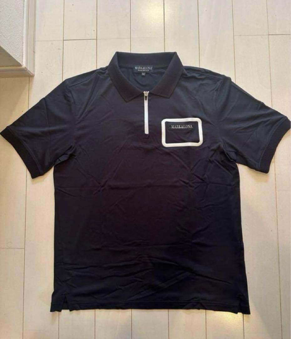 マークアンドロナ 【 MARK & LONA 】ポロシャツ ブラック