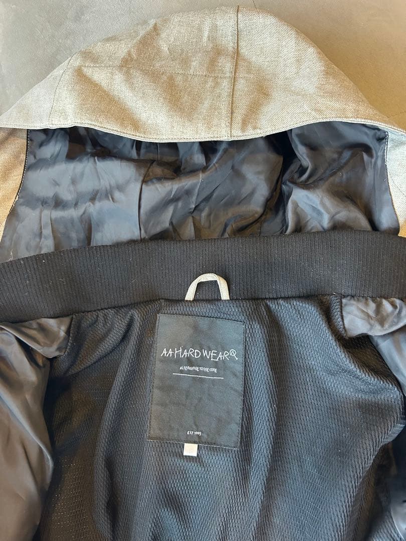 新品AAダブルエー M-JK NEWDEAL グレー/カモ スノーボードウェアS