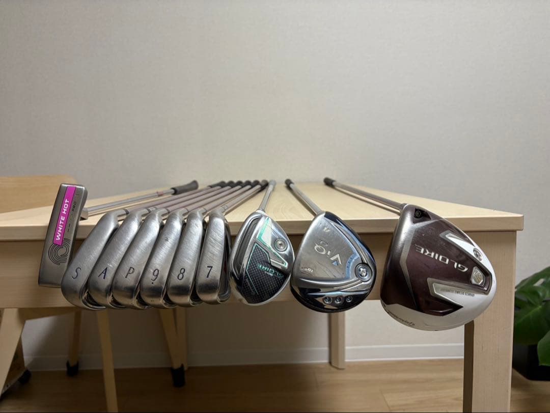 レディース クラブセット10本 グローレ/ゼクシオ9/SIM GLOIRE