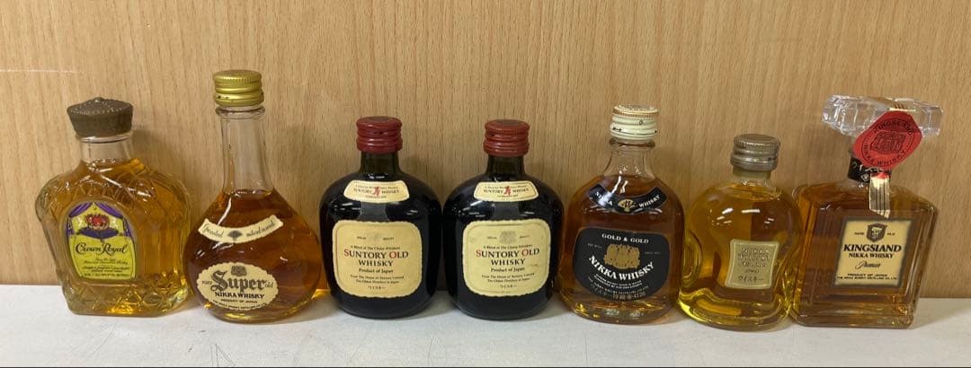 G89 古酒 未開栓 ミニボトル ウイスキーセット