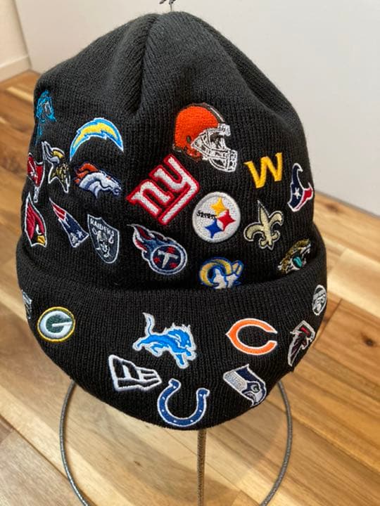 国内皆無　NFL 32チームニット帽