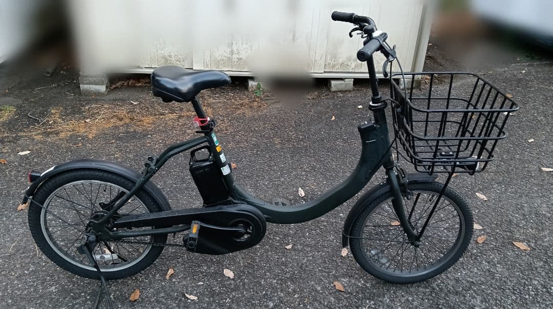 電動アシスト自転車 ダークグリーン（中古品）