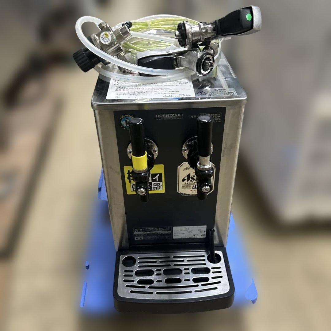 6952 DBF-25WD 業務用 2口 生ビールディスペンサー ヘッド付き