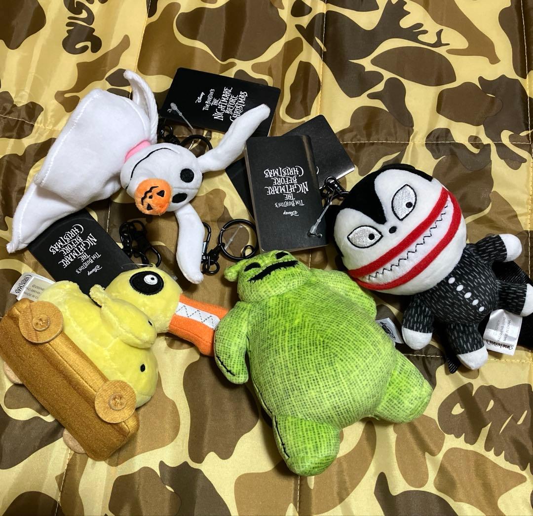 ナイトメアー　4個　ブギー　ゼロ　ダック　ヴァンパイア　 ぬいぐるみキーホルダー
