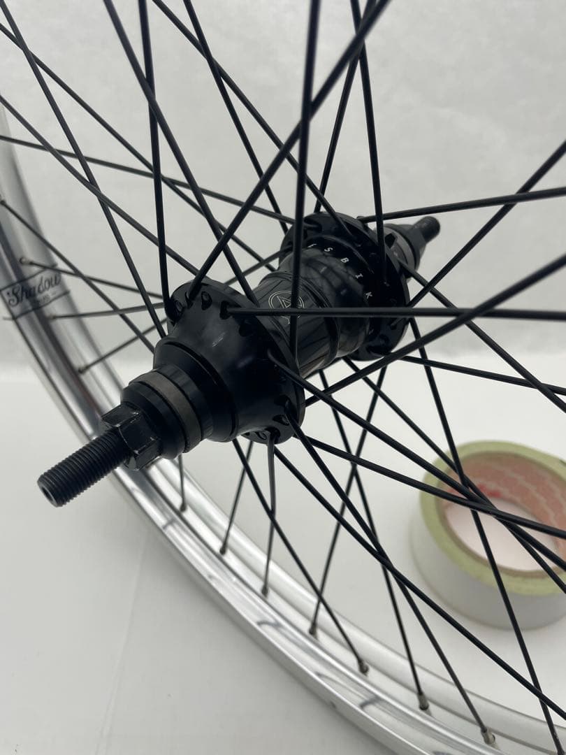 BMX　ares フリーコースターハブ SHADOW TRUSS リム 36H