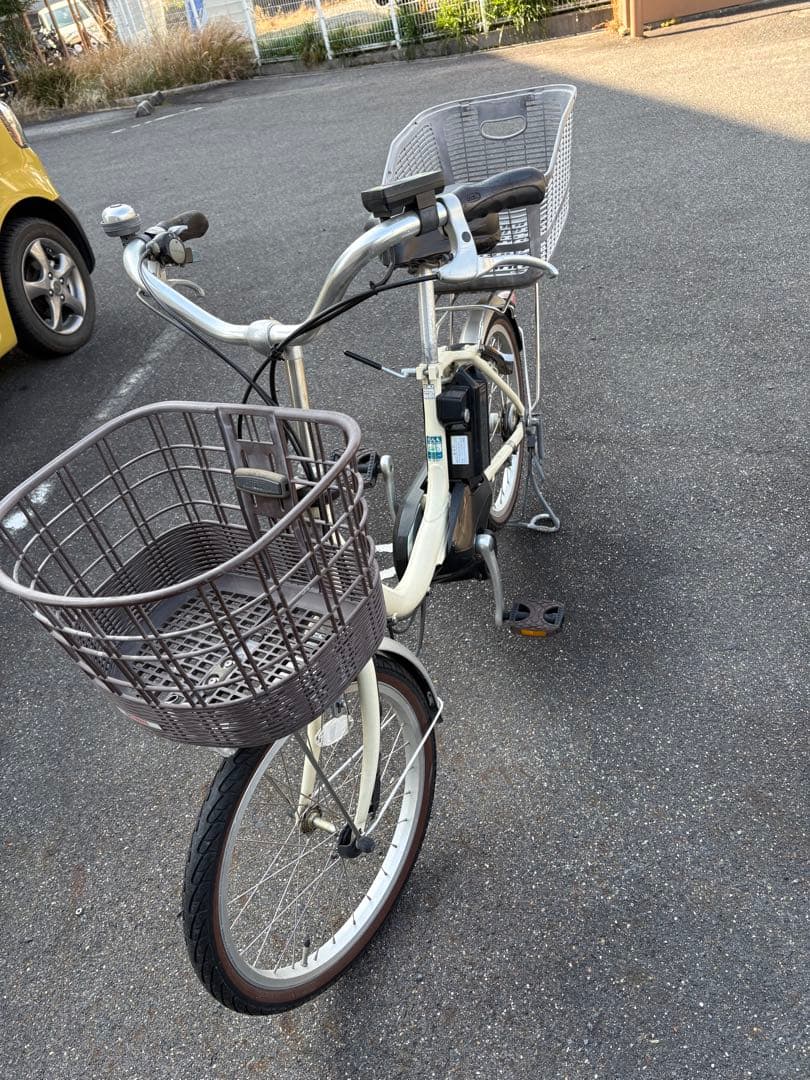 電動自転車ヤマハ　PAS SION 20インチ　クリーム色　即購入NG