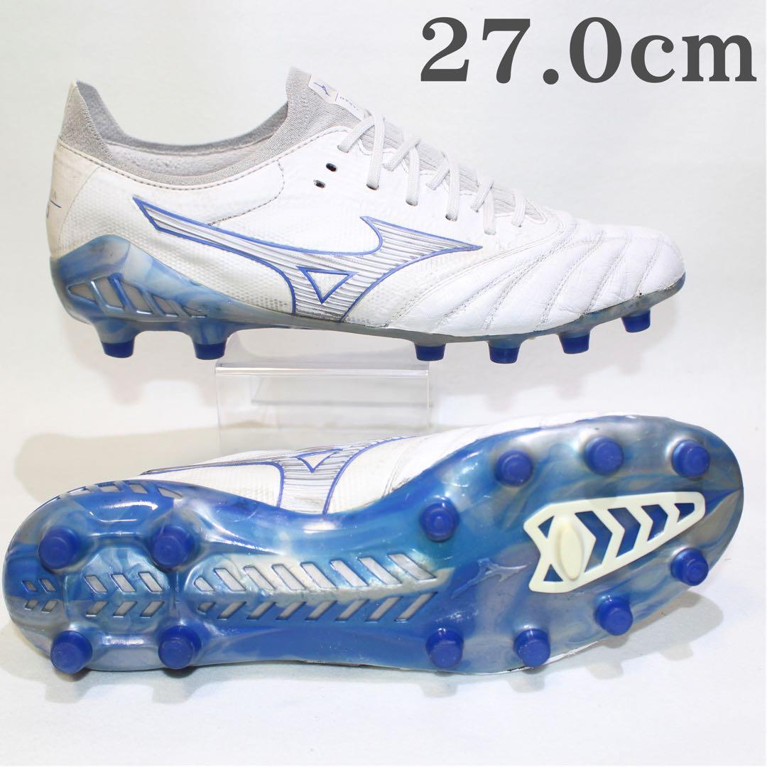 モレリアネオ 3β JAPAN 27cm ホワイト　ブルー　限定