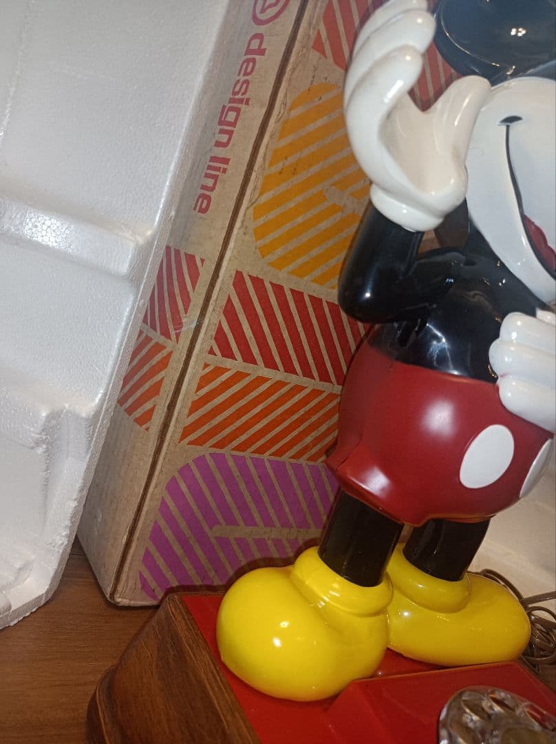 超希少　 　ウォルトディズニー　ミッキーマウス電話機