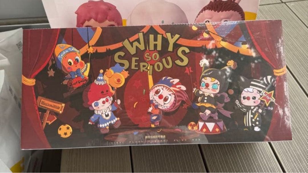 正規品 WHY SO SERIOUS ぬいぐるみペンダント アソート ボックス