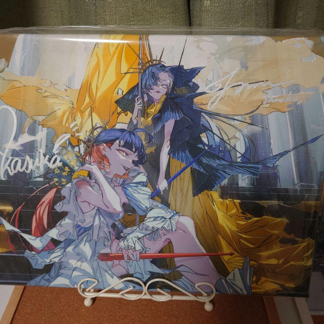 割引VESPERBELL革命クラウドファンディング直筆サイン入りキャンバスボード