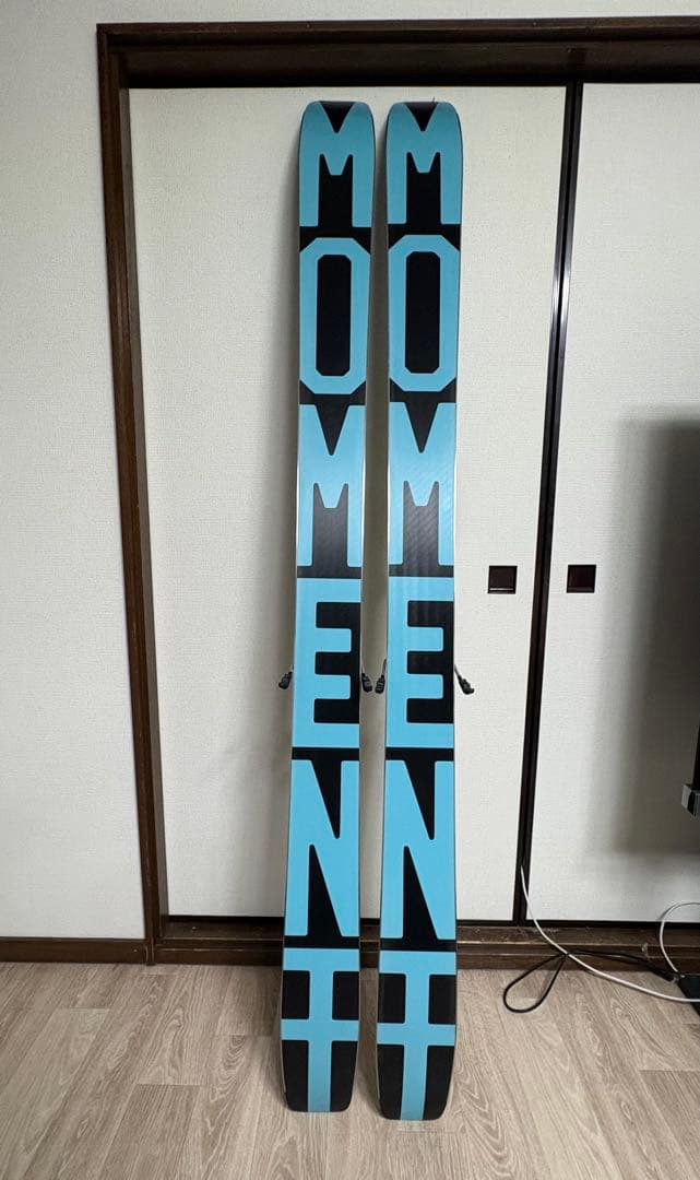 美品　スキー板　moment Death wish 184cm