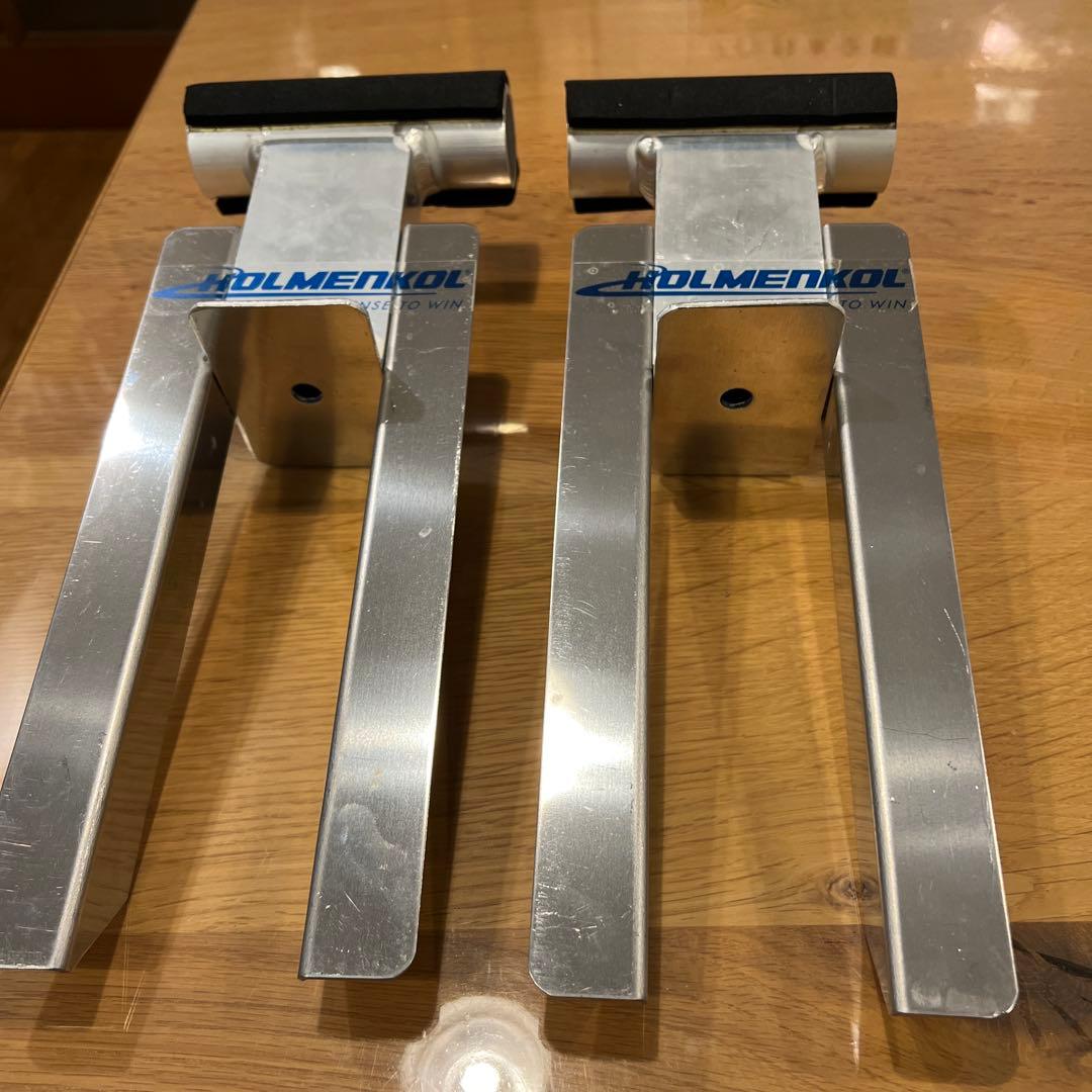 HOLMENKOL スキー用スタンド 雪上バイス