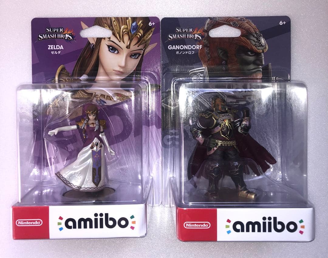 amiibo アミーボ　  ゼルダ　 ガノンドロフ