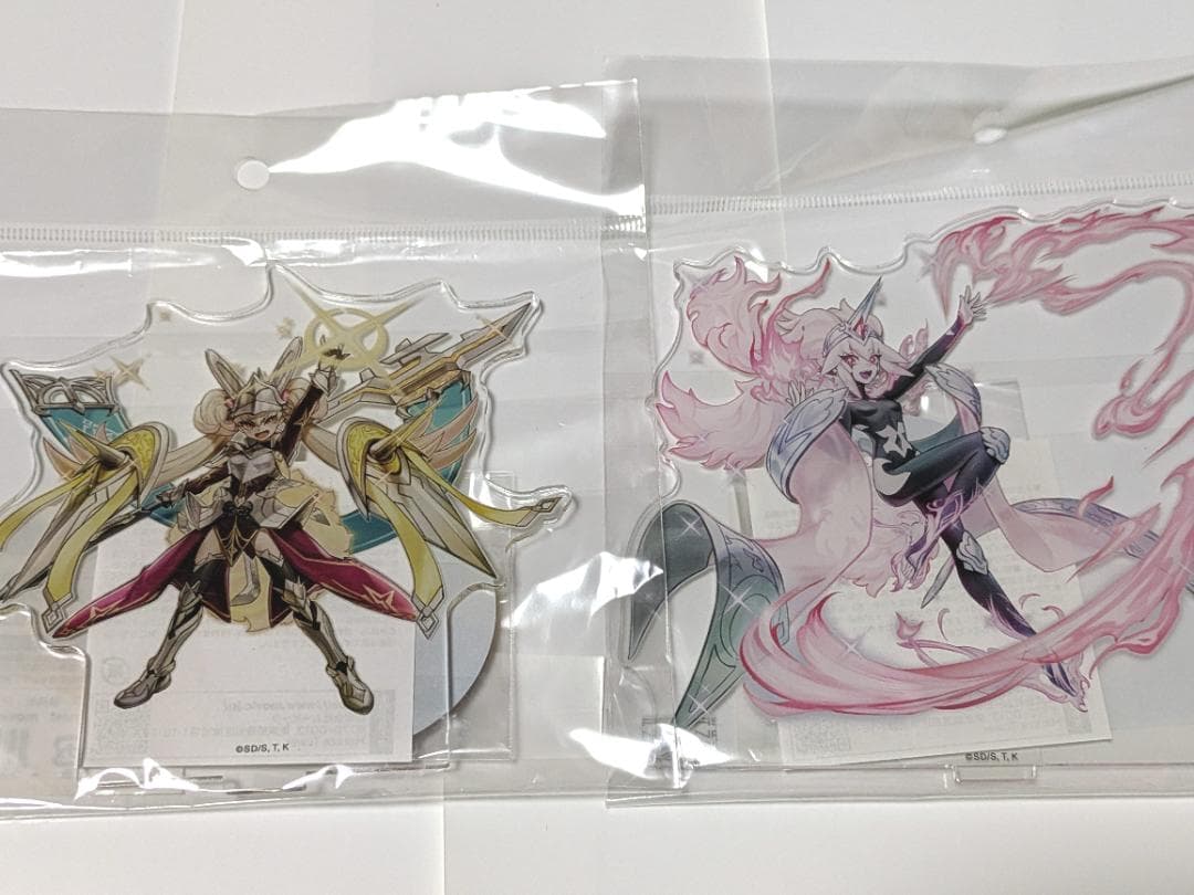 重騎士プリメラ&従騎士トゥルーデアセット 遊戯王25周年YCSJアクリルスタンド