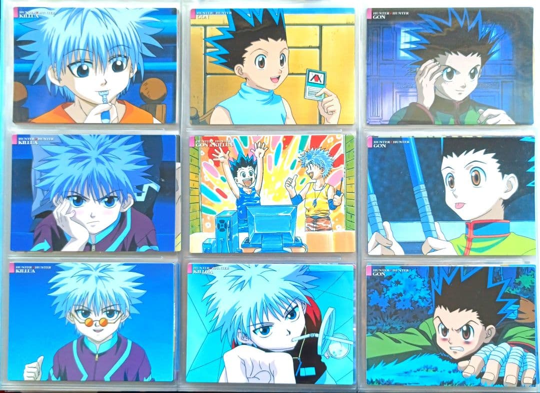 初版　HUNTER×HUNTER カードダスマスターズ　キルア　ゴン