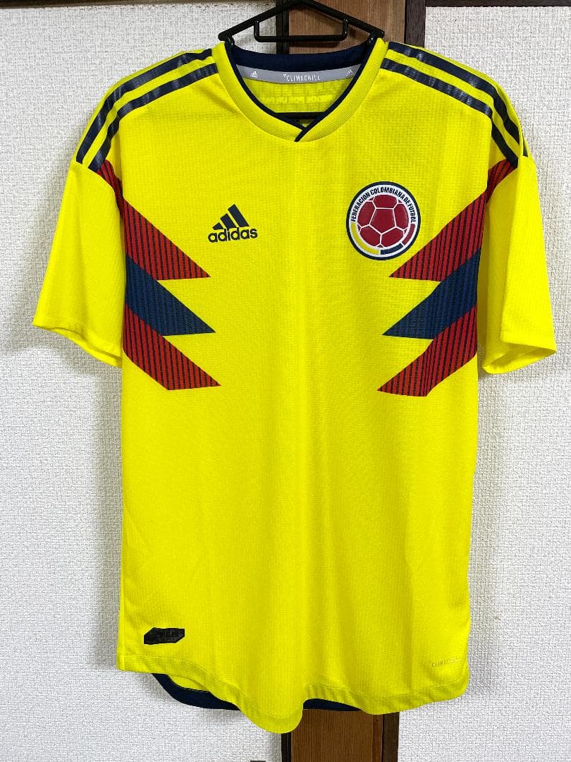 コロンビア代表 2018 ホーム ユニフォーム 日本Ｌ オーセンティック 正規品