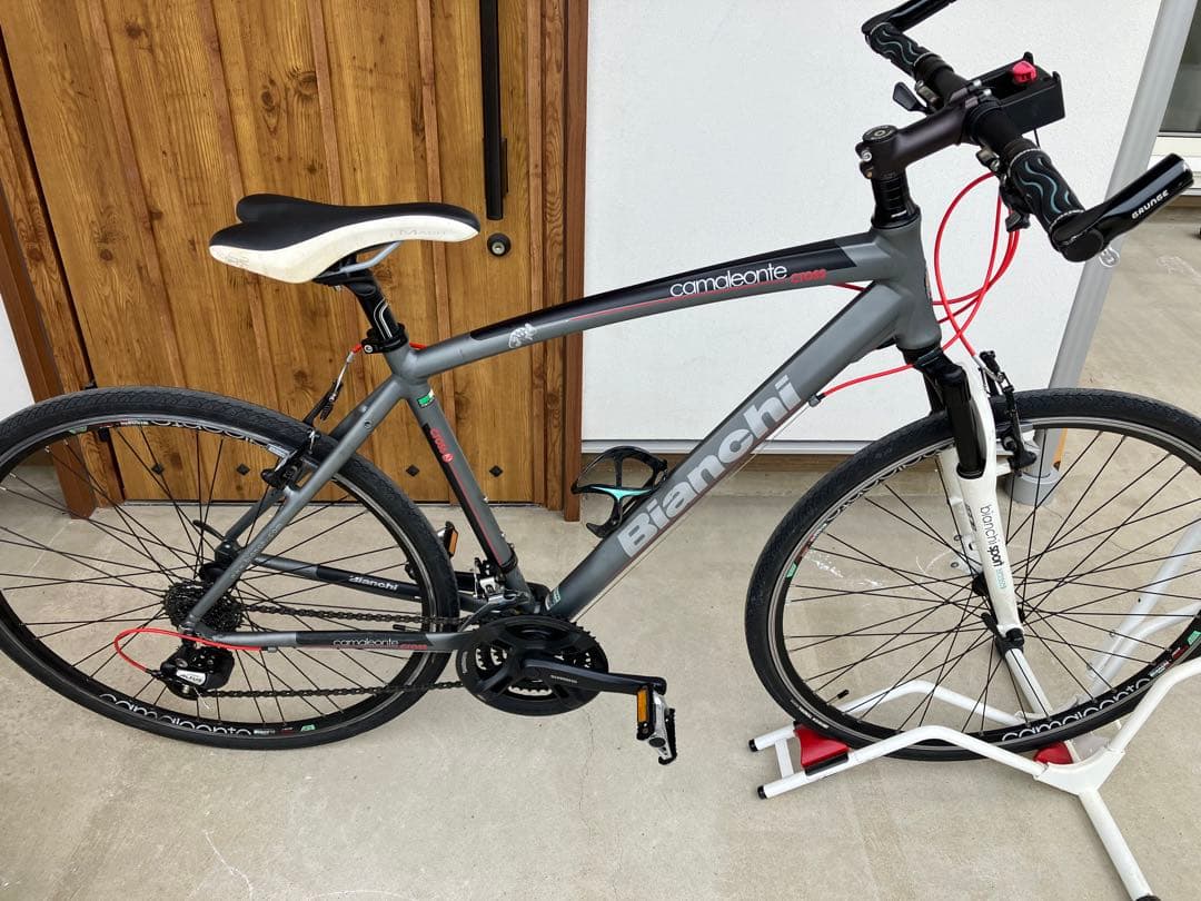 Bianchi Caminante 3 グレー クロスバイク　3×8速