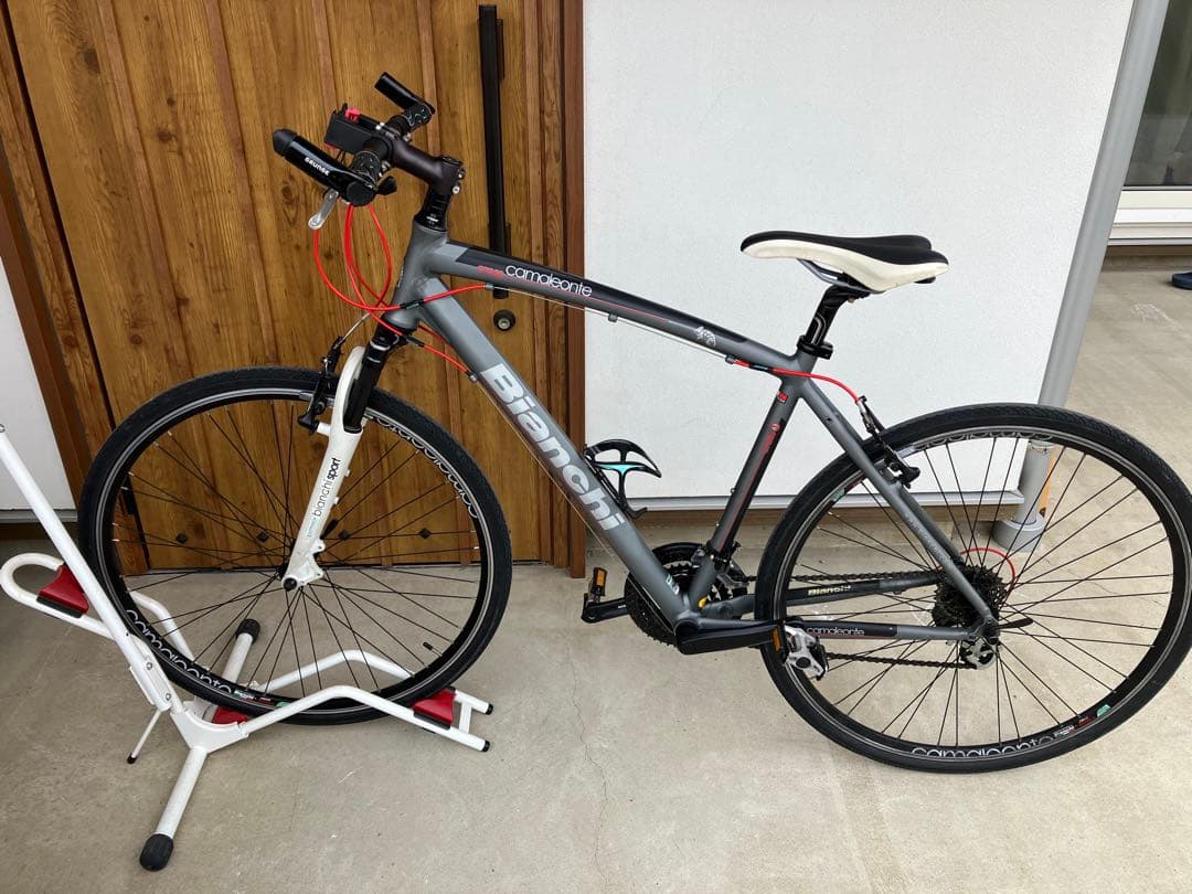 Bianchi Caminante 3 グレー クロスバイク　3×8速