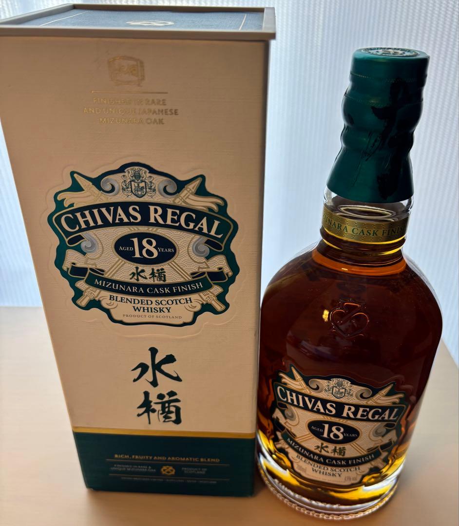 シーバスリーガル ミズナラ 18年　未開封新品