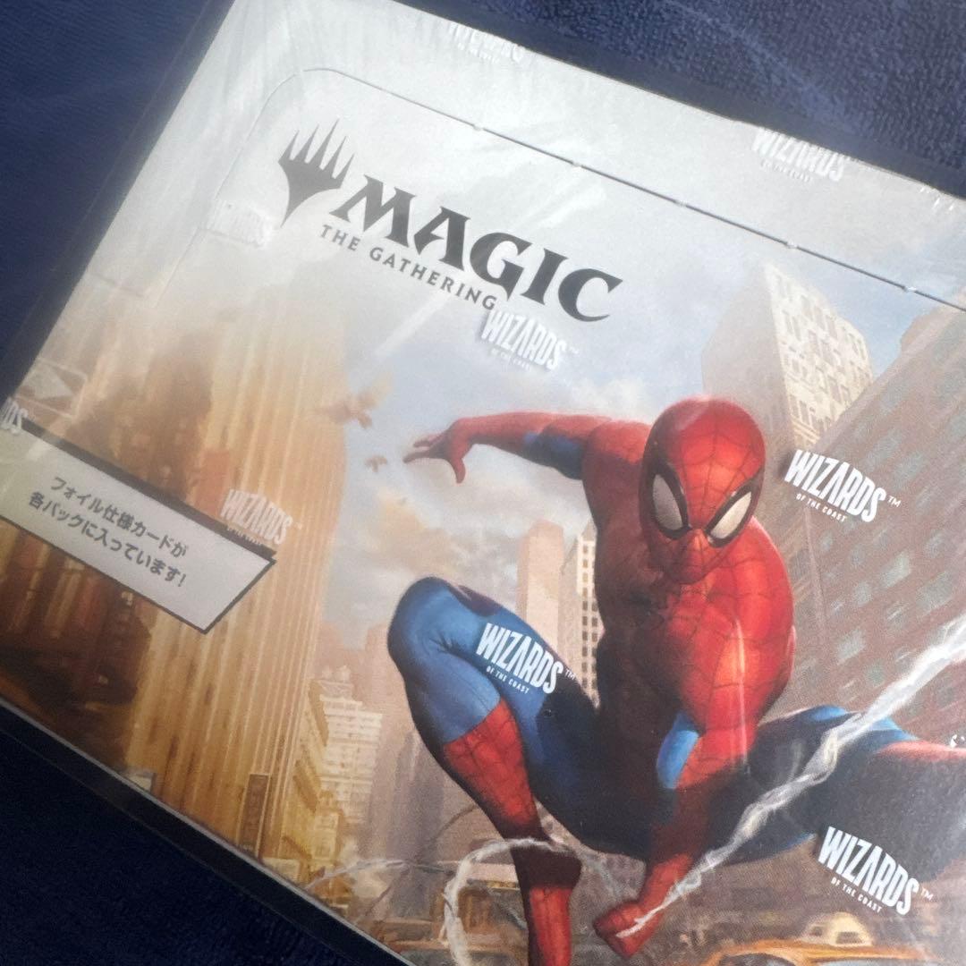 mtg 日本語版スパイダーマン 未開封ボックス