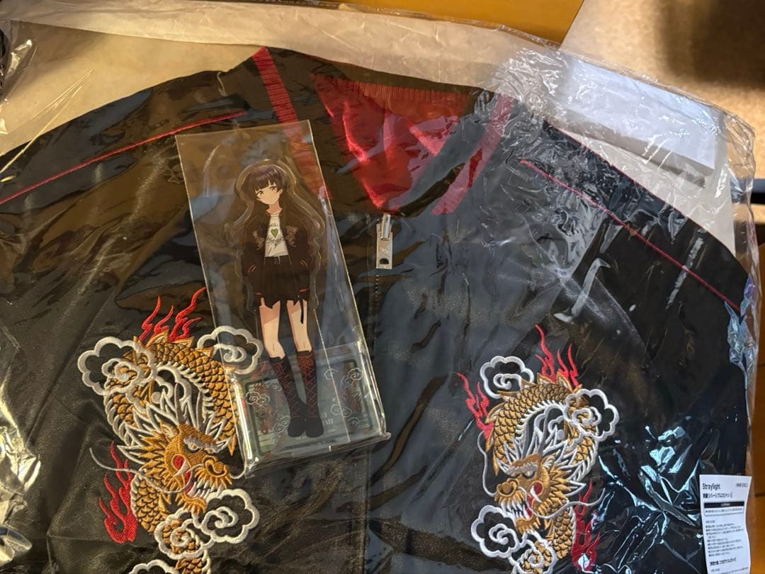 黛冬優子　ストレイライト　シャニマス　刺繍リバーシブルスカジャン　XLサイズ