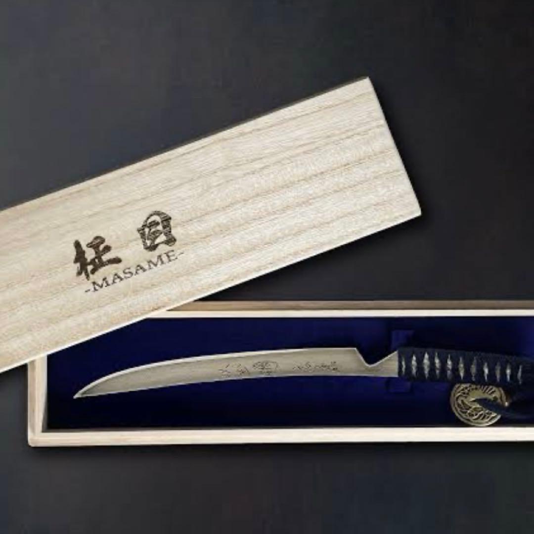 刀剣型ひとふり　長船ブルー　伝統工芸品　玉鋼