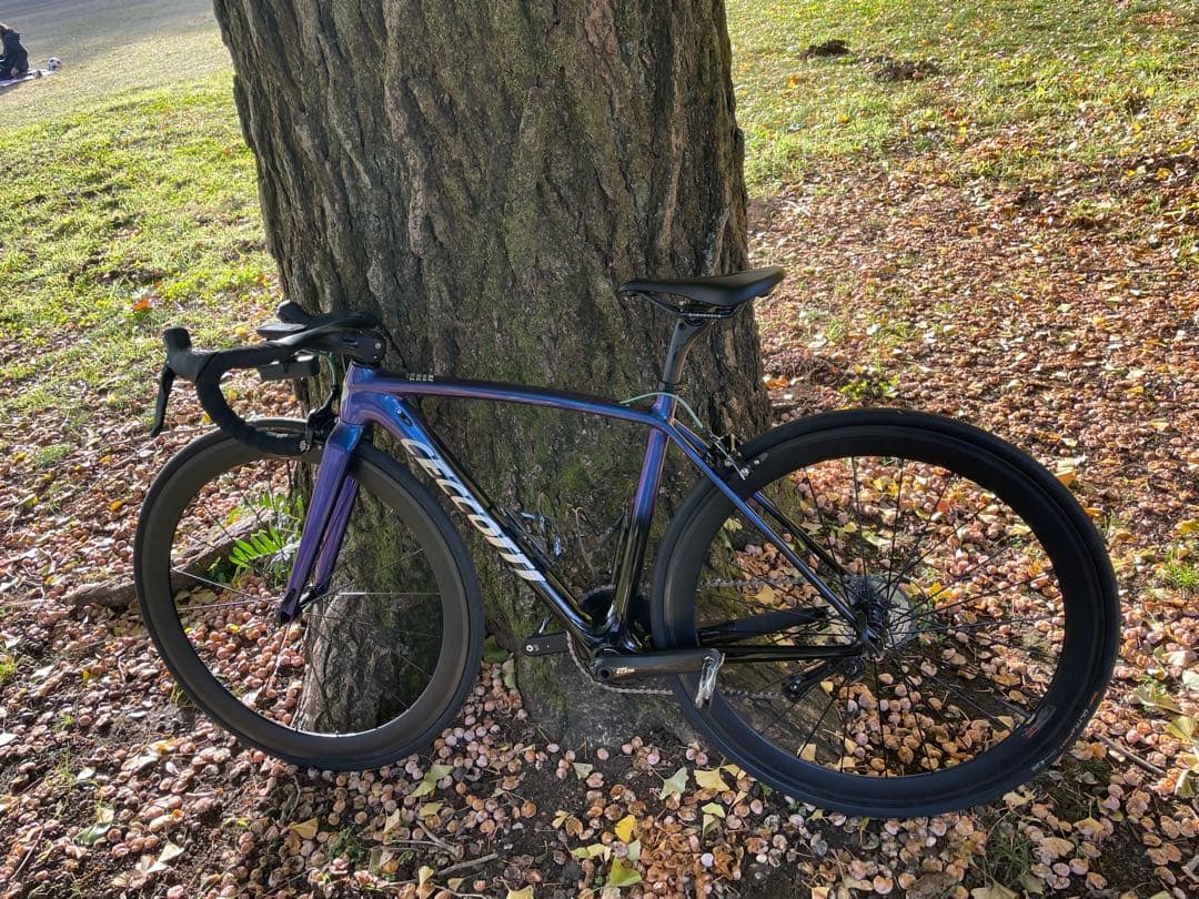 フルカーボン ロードバイク カメレオンブルー Black Inc