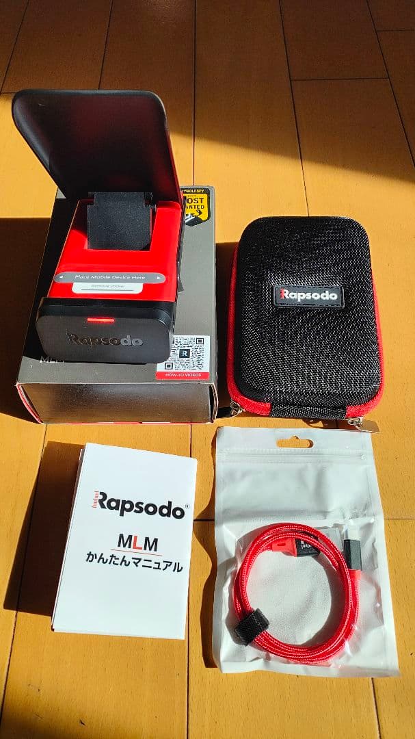 Rapsodo MLM　ゴルフ弾道測定器 モバイルトレーサーMLM
