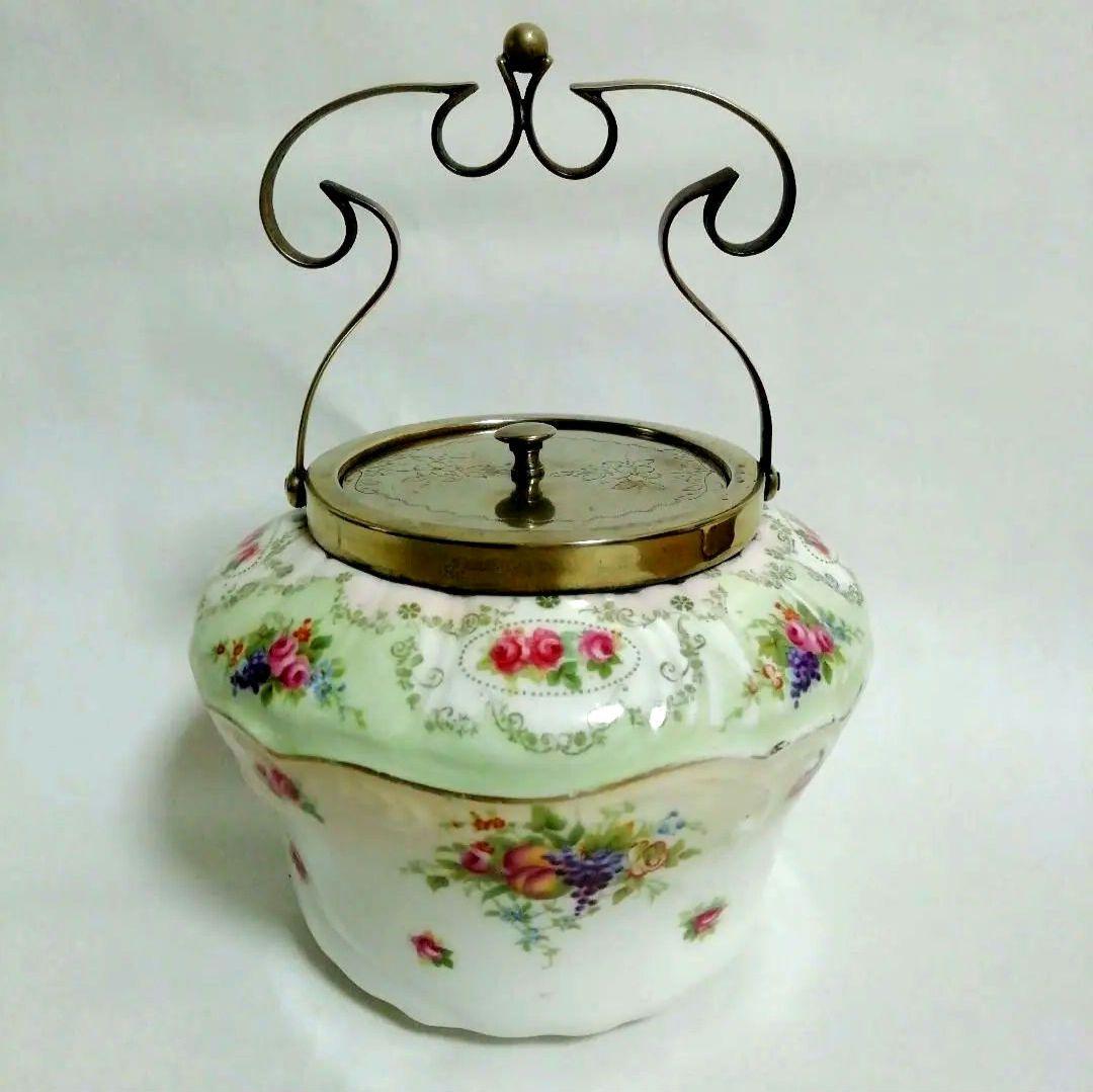 ロイヤル・ドルトン　陶器製　クッキージャー　クッキーバレル　ヴィンテージ