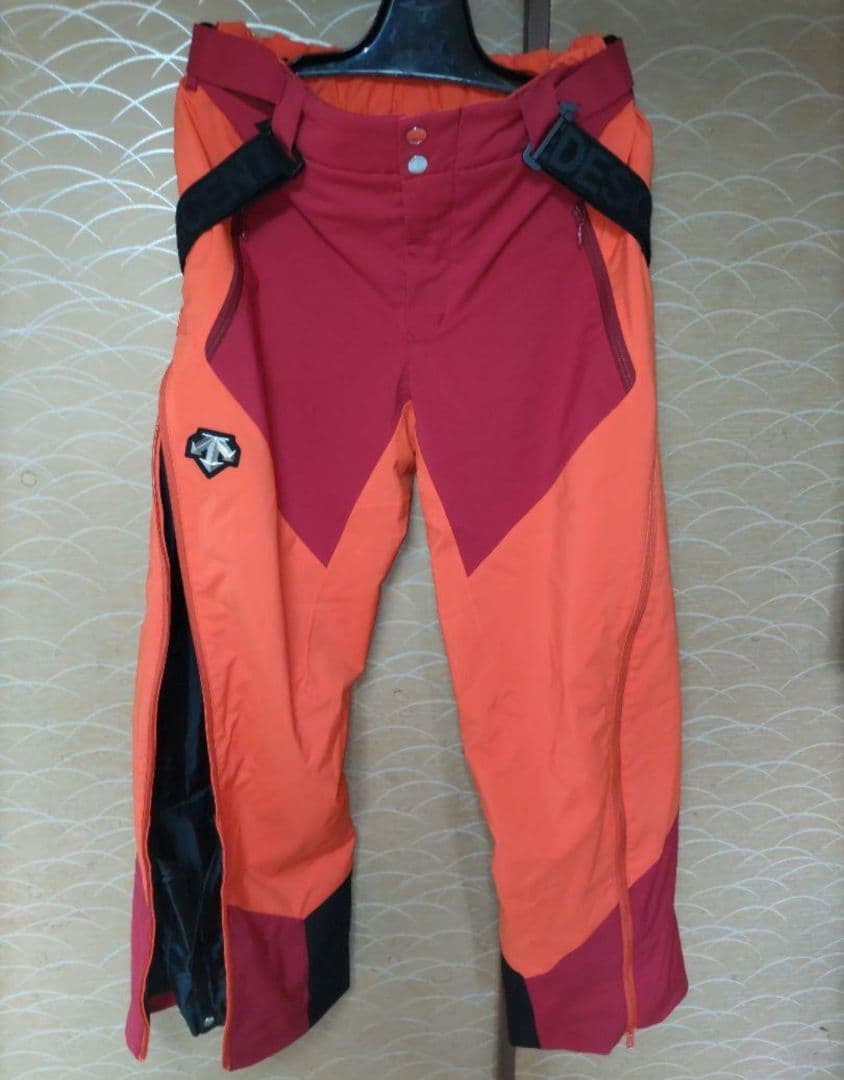 タグ無し未使用保管品 デサント オガサカ フルオープンパンツ