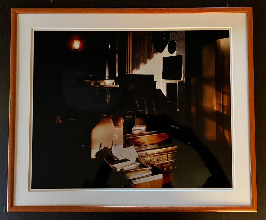 高梨豊　オリジナルプリント額装『町』より万定フルーツパーラー