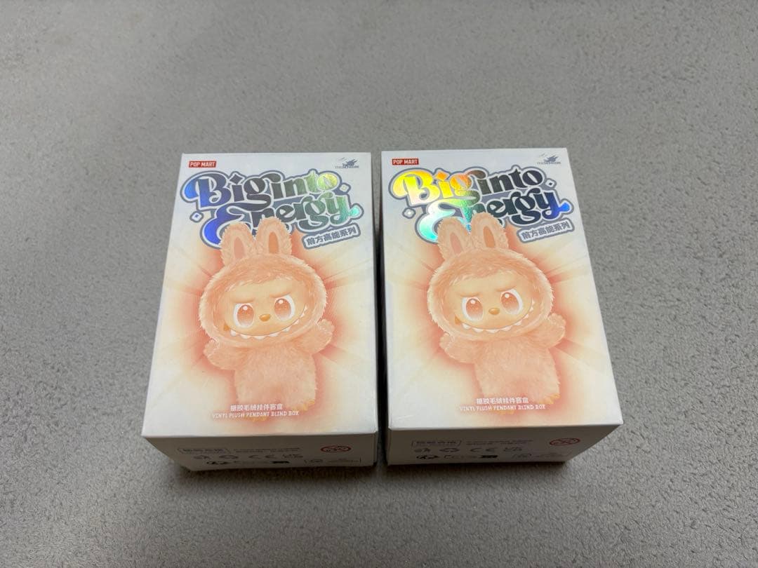 【新品・未開封】Labubu Big into Energy 2箱