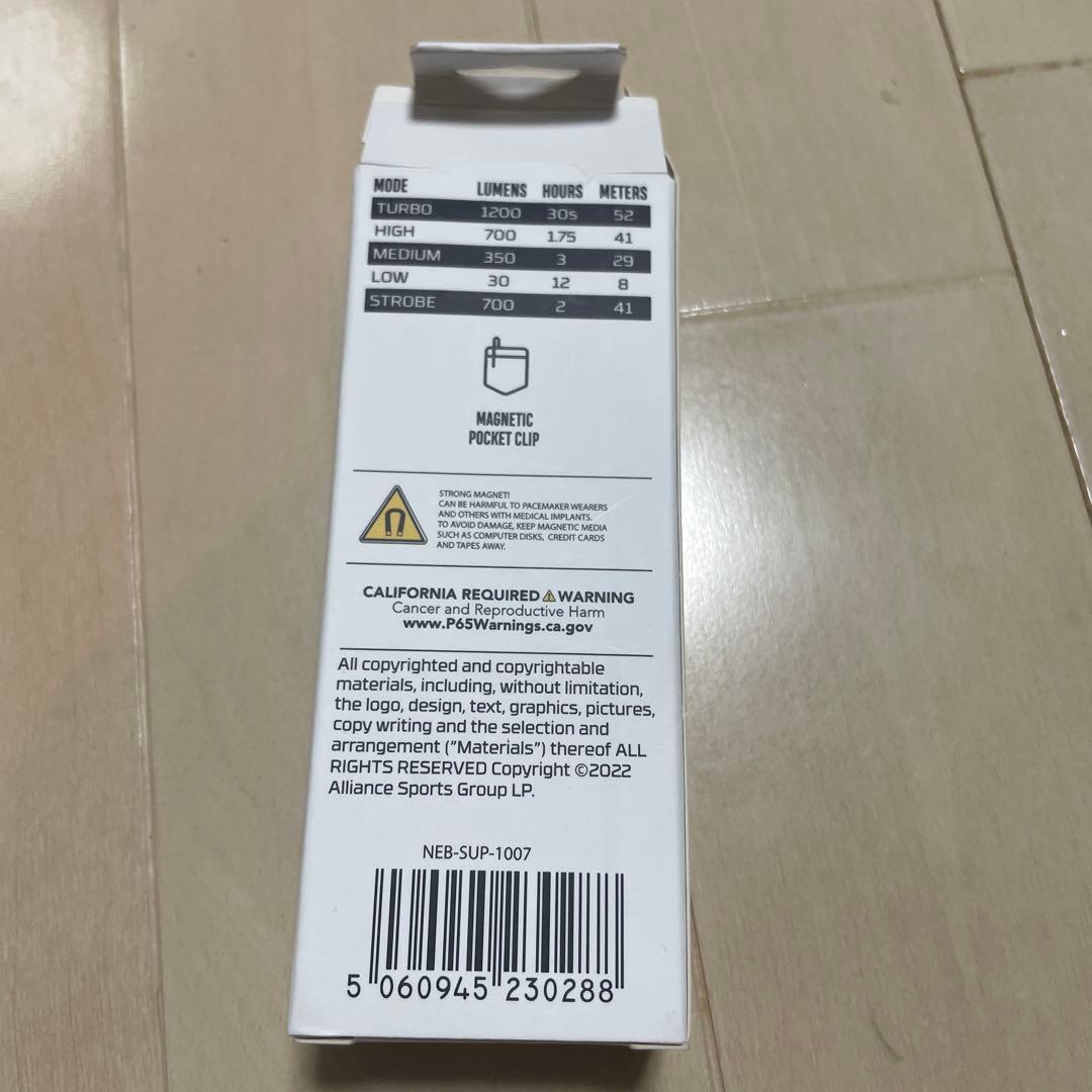 NEBO SLIM+1200 ヘッドランプ　シュプリーム　supreme