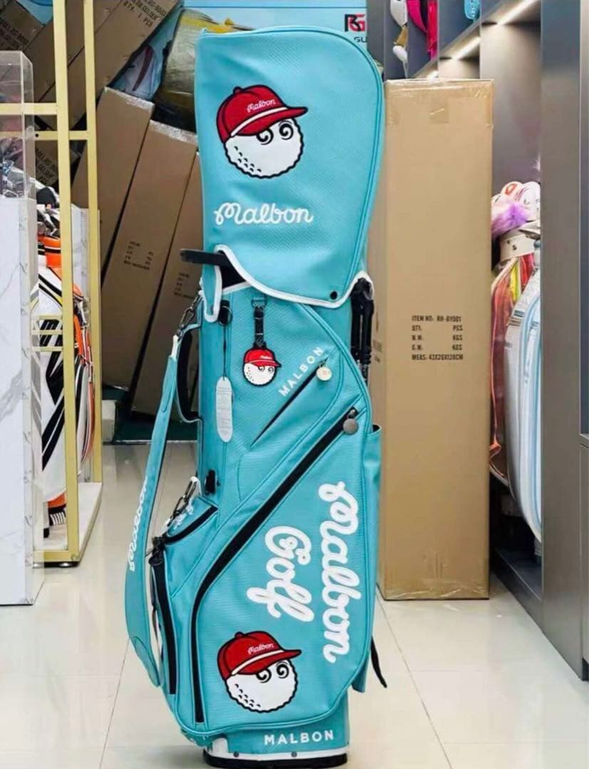 マルボンゴルフ malbon golf キャディバッグ 男女兼用