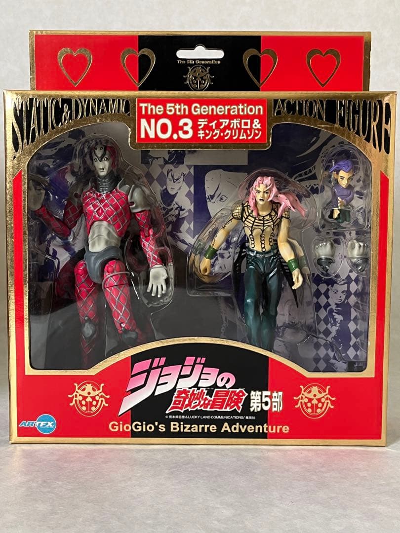 ジョジョの奇妙な冒険 第5部 コトブキヤ　フルコンプ　ディアボロ　6体セット