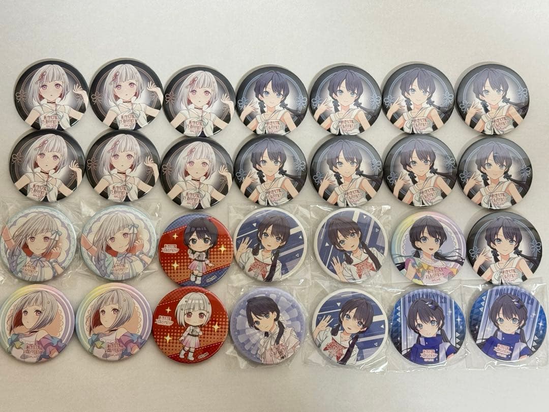 ライブ限定綴理・さやか丸缶バッチ28個