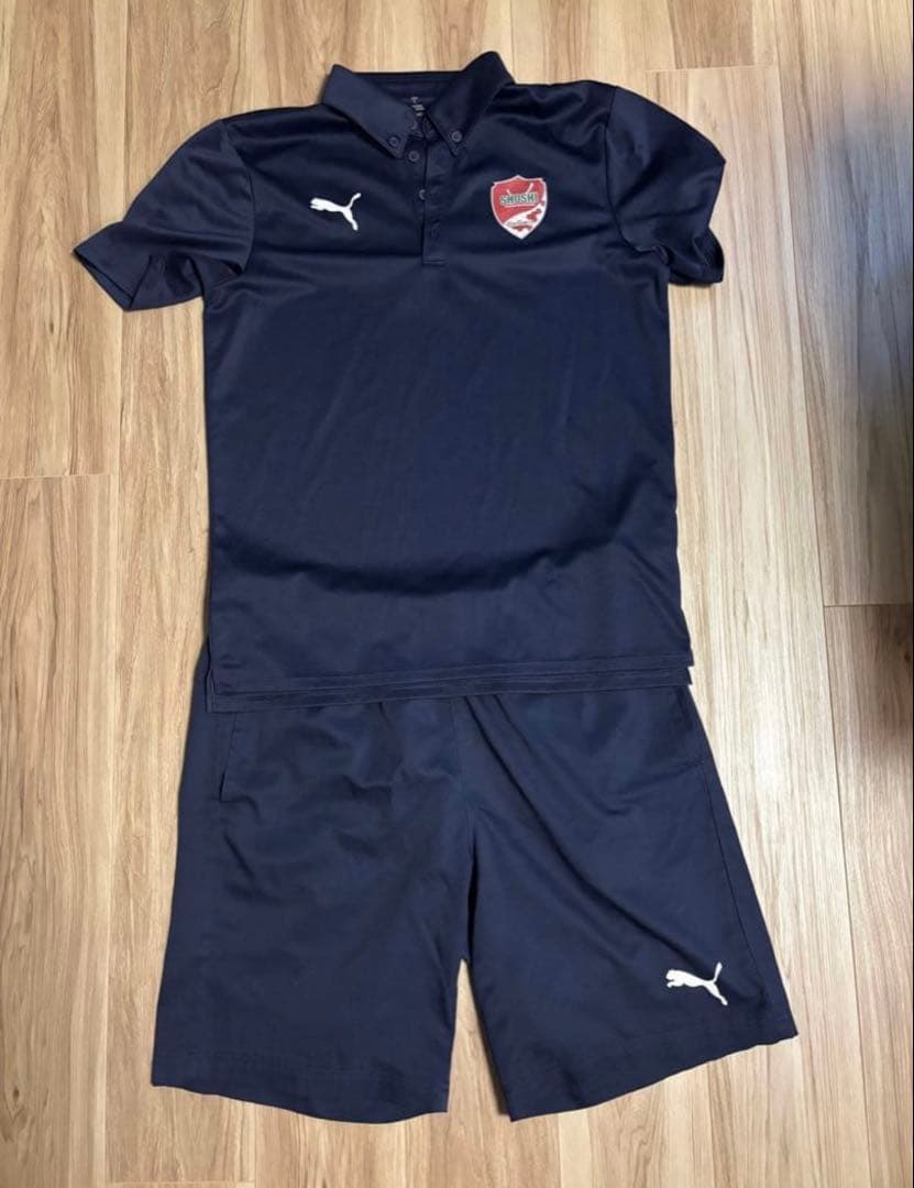尚志高校サッカー部 選手支給品 ポロシャツ上下