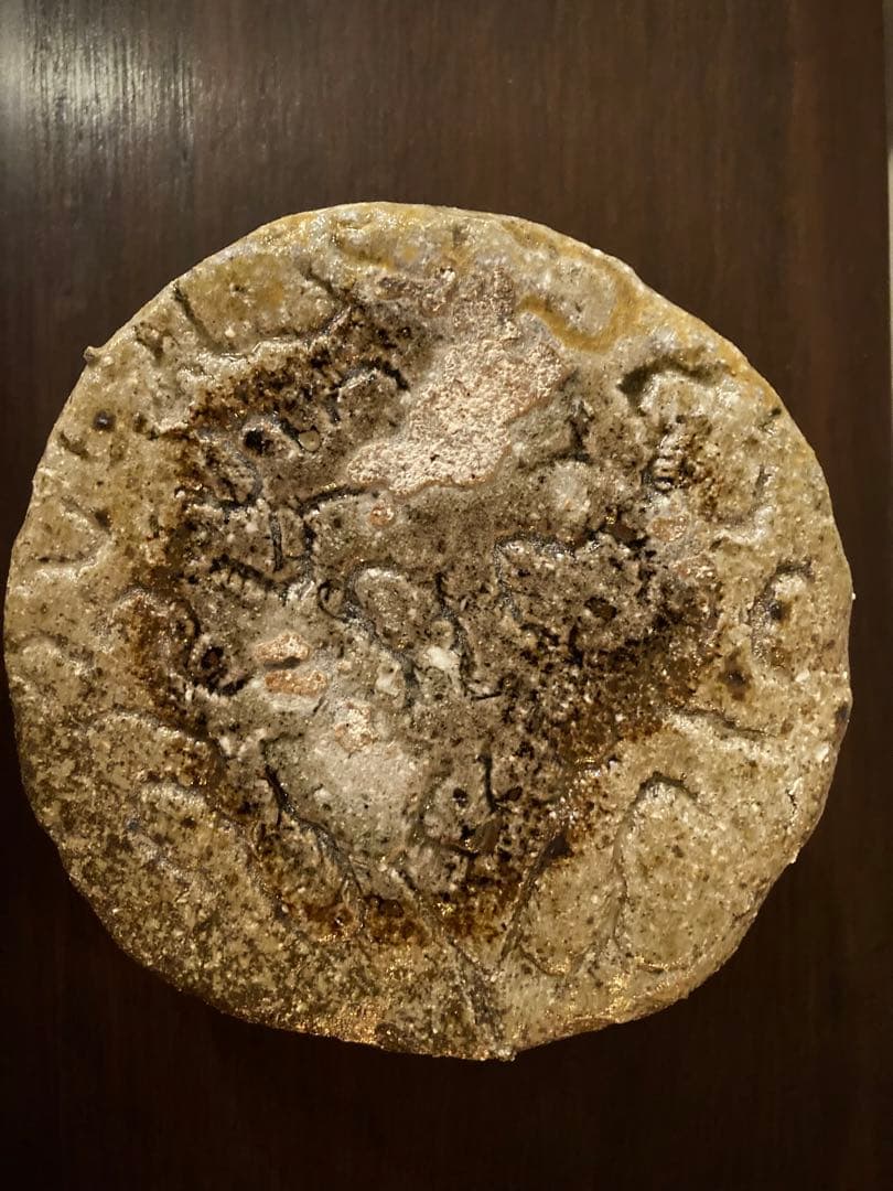 ◆希少◆コレクター放出品◆國吉清尚◆脚付き菓子台◆検＞国吉清尚◆やちむん◆壷屋焼