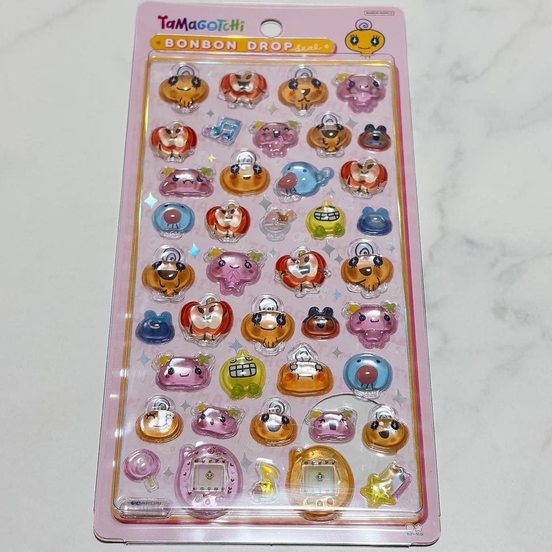 【正規品】たまごっち　ボンボンドロップ　キラキラシール2 たまごっちシールセット
