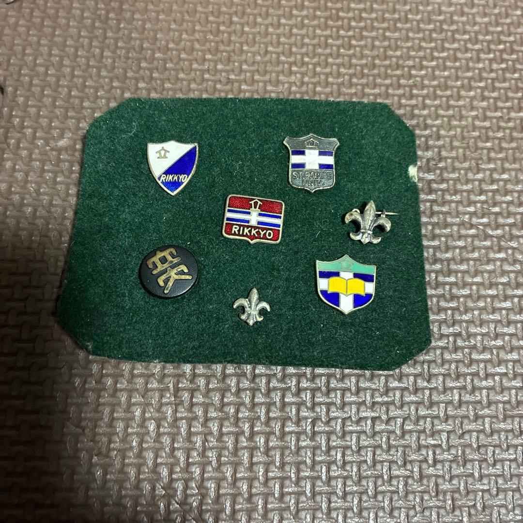 立教大学 卒業記念 ピンバッジ Rikkyoセット売り