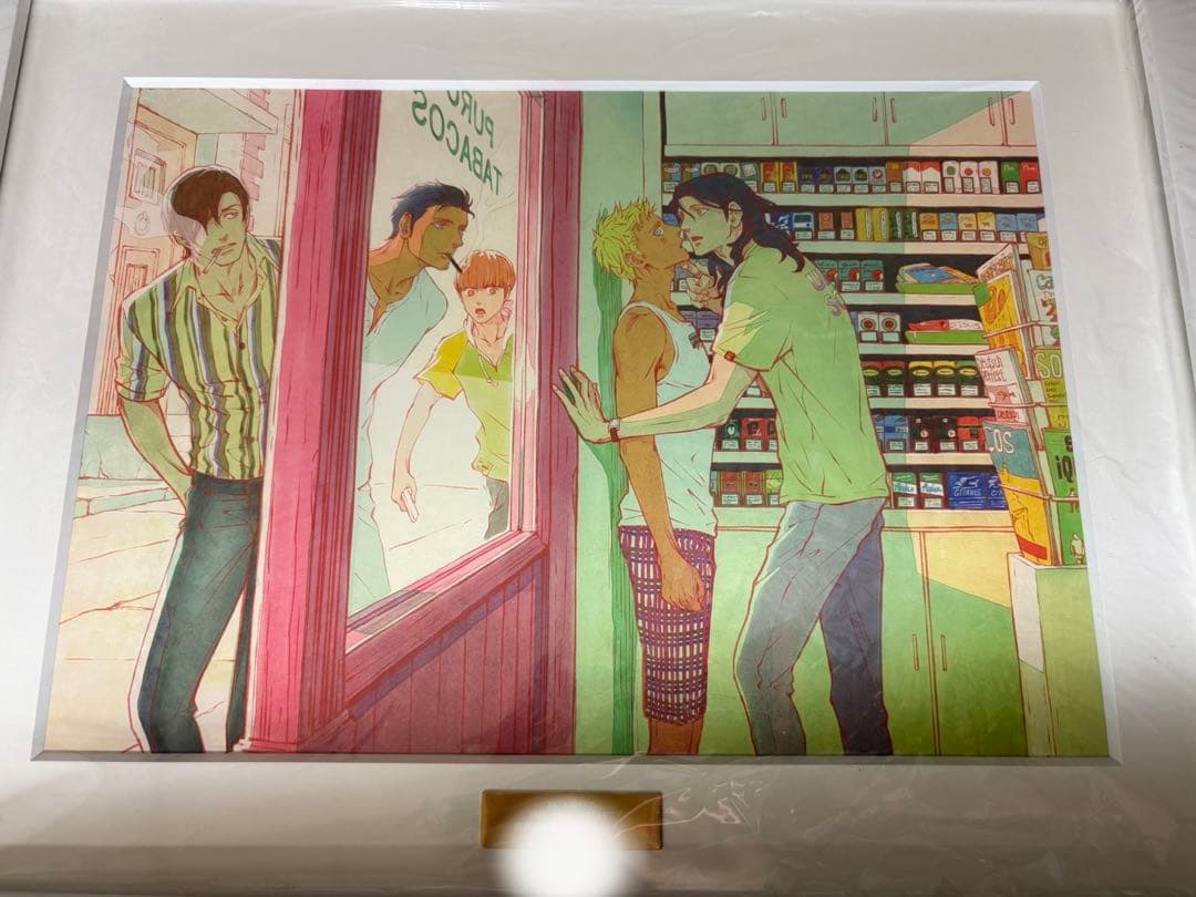 リカー&シガレット 座裏屋蘭丸 BLアワード 複製原画