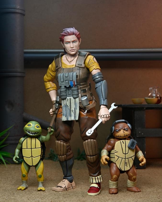 【NECA】新品 正規品 TMNT ロスト・イヤーズ グラミー・エイプリル