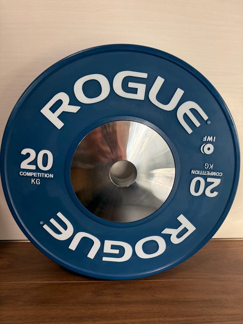 ROGUE バンパープレート20キロ✖️1枚　ローグフィットネス