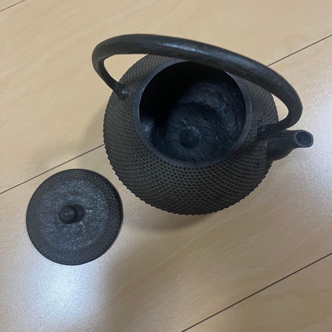 南部鉄器　鉄瓶　南部盛岡